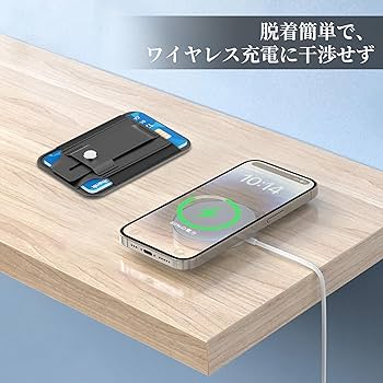 【suisui】ページ　　リクエスト商品のため Amazon.co.jp: 【5枚収納】magsafe カードケース SHANSHUI